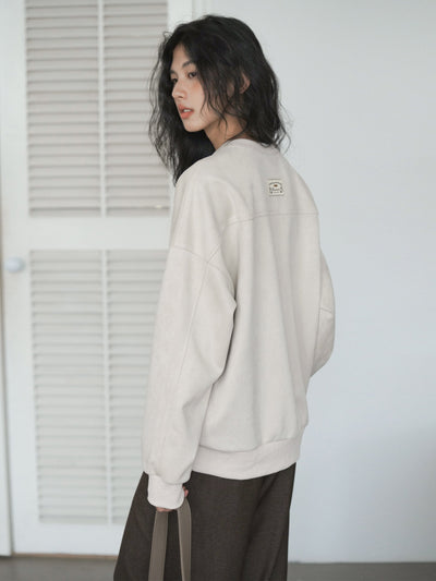 drop shoulder sweater