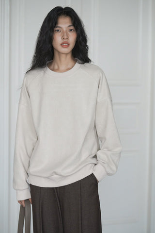 drop shoulder sweater