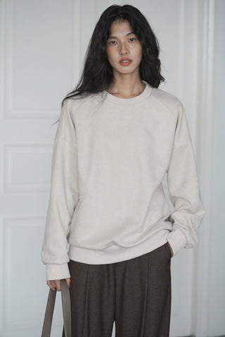 drop shoulder sweater