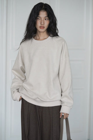 drop shoulder sweater