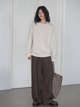 drop shoulder sweater