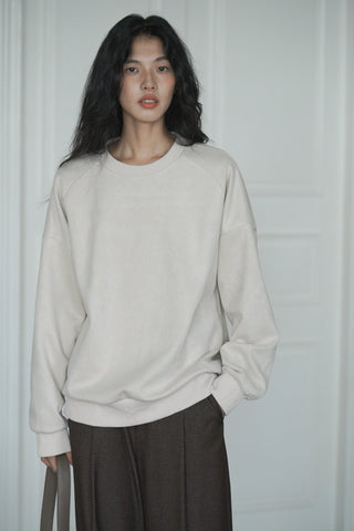 drop shoulder sweater