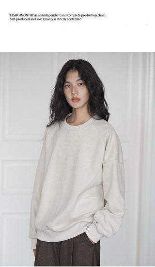 drop shoulder sweater