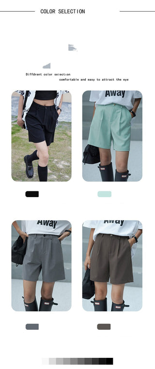 Western straight shorts