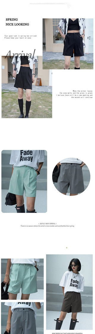 Western straight shorts