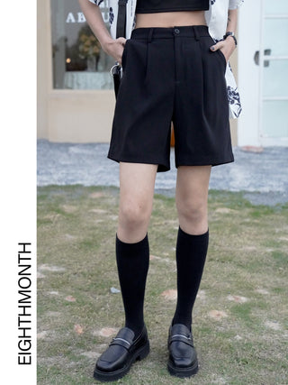 Western straight shorts