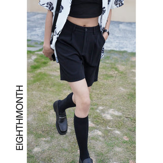 Western straight shorts