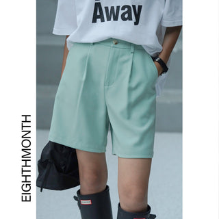 Western straight shorts
