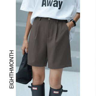 Western straight shorts
