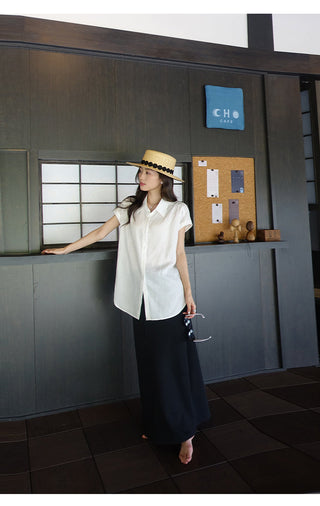 linen sleeve shirt