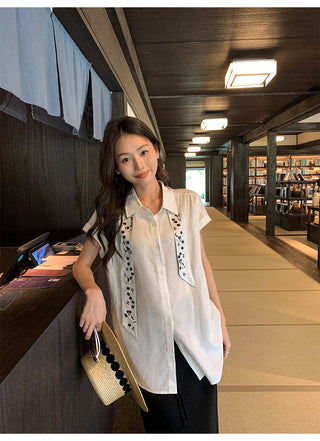 linen sleeve shirt