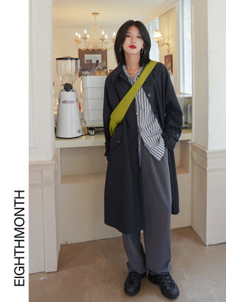 gray wide pants