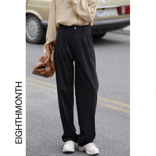 gray wide pants