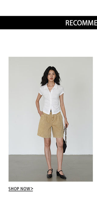 polo collar top
