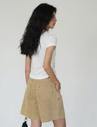 polo collar top