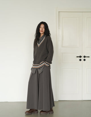 velvet long shirt