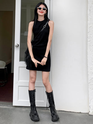 black top dress