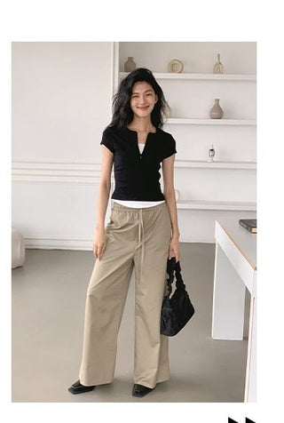zipper fake top