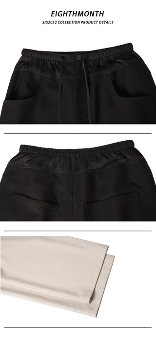 color wide pants