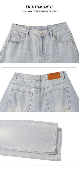 light blue jeans
