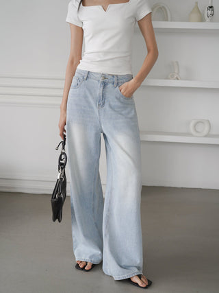 light blue jeans