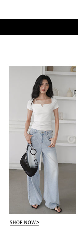 light blue jeans