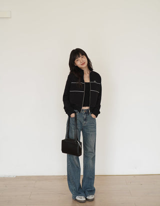 blue skinny jeans