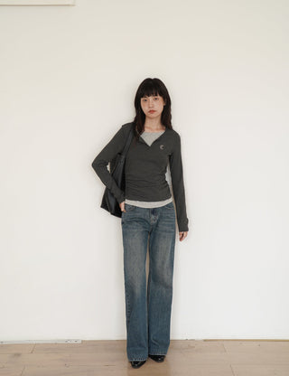 blue skinny jeans