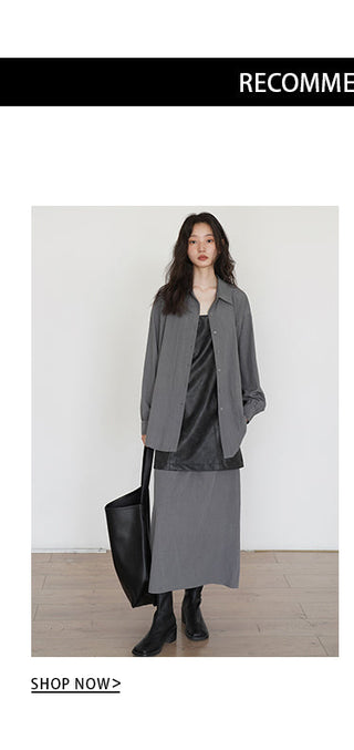 PU leather dress