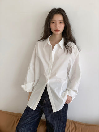 white retro shirt
