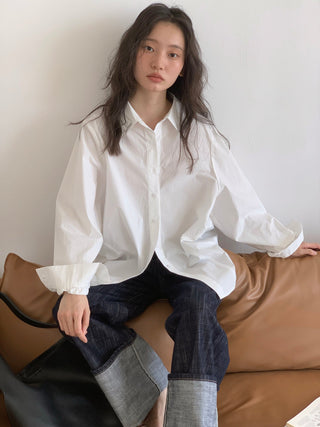 white retro shirt