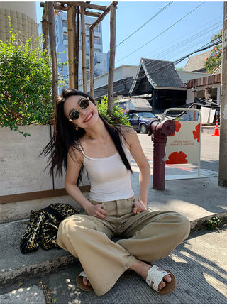 white lace top