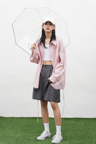 gray suit shorts
