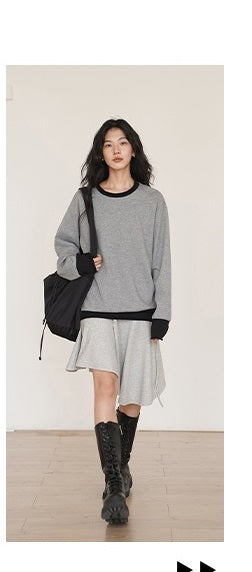 gray niche skirt