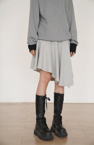 gray niche skirt