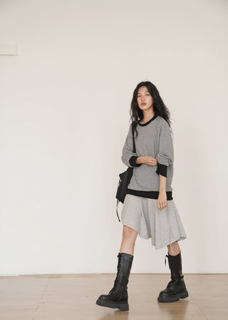 gray niche skirt