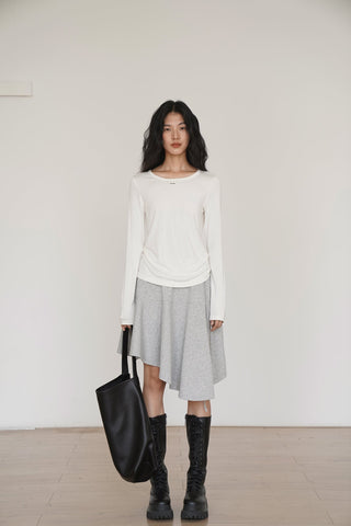 gray niche skirt