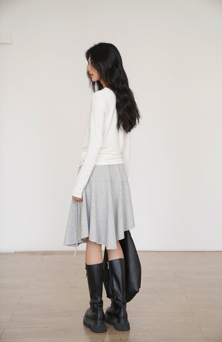 gray niche skirt