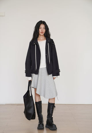 gray niche skirt