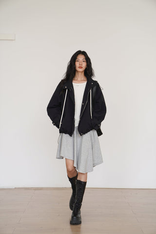 gray niche skirt