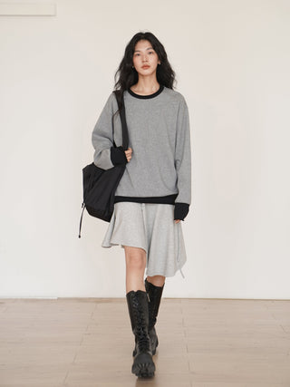 gray niche skirt