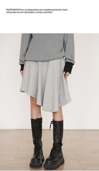 gray niche skirt