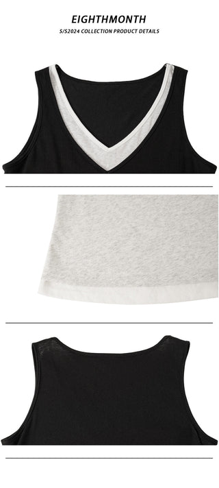 knit spaghetti top