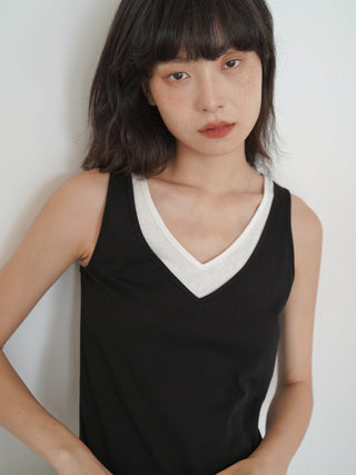knit spaghetti top