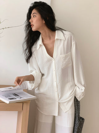 white pants set