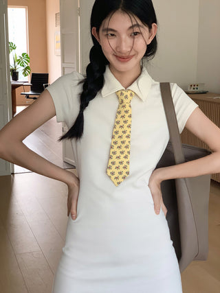 college tie skirt