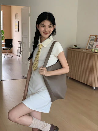 college tie skirt