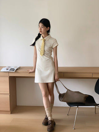 college tie skirt