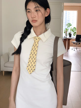 college tie skirt
