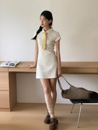 college tie skirt